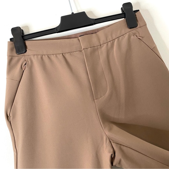 Friday FWD Travel Straight Leg Pant in Deep Taupe - Picture 6 of 15